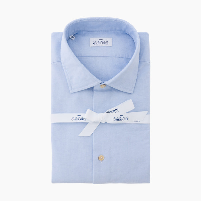 Hemd - Oxford Cotton - Hellblau