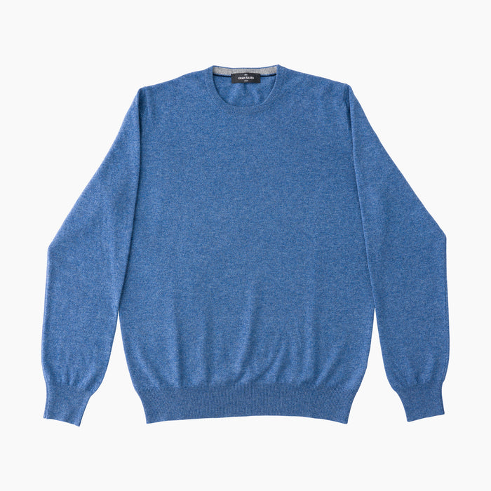 O-Pullover - Cashmere - Hellblau