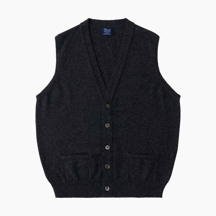 Gilet - Lambswool - Anthrazit