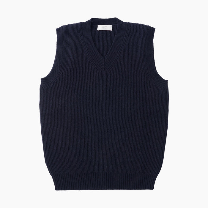 Pullunder - Merino - Navy