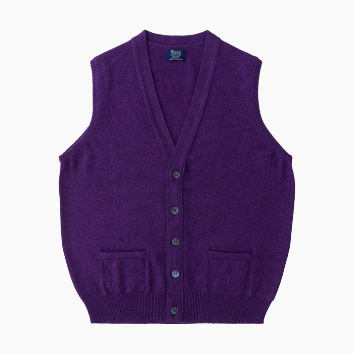 Gilet - Lambswool - Lila